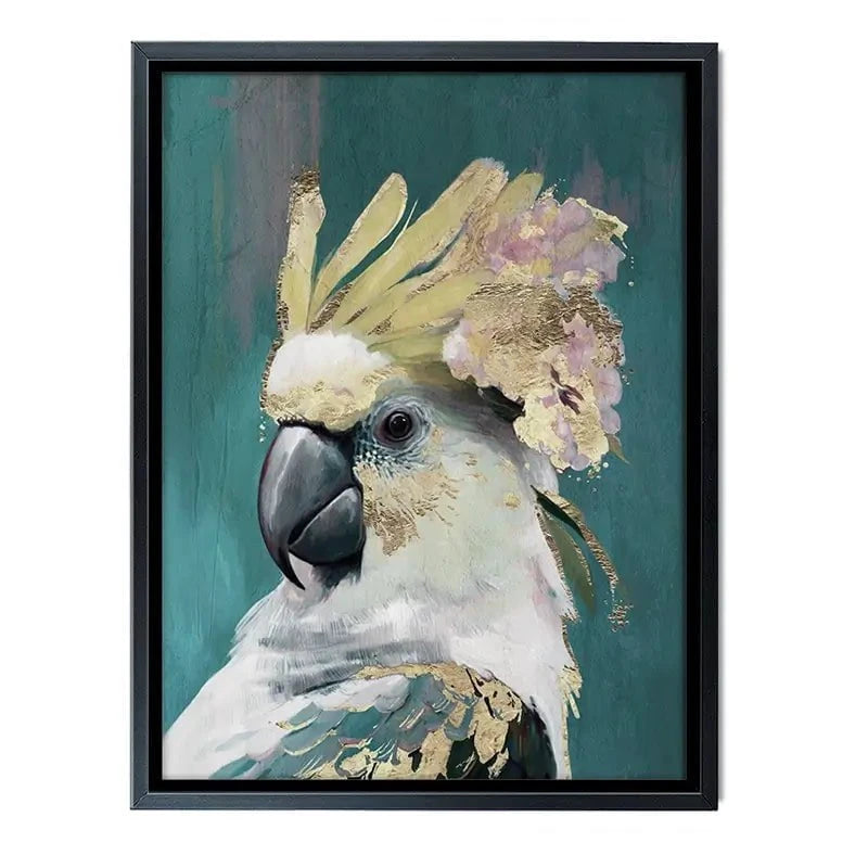 Golden Parrot Canvas Print Golden Parrot Canvas Print wall art product Svetlana Aleynikova