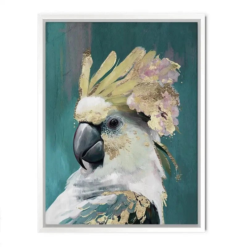 Golden Parrot Canvas Print Golden Parrot Canvas Print wall art product Svetlana Aleynikova