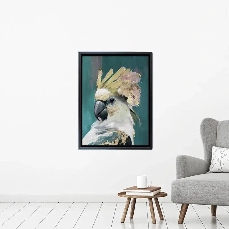 Golden Parrot Canvas Print Golden Parrot Canvas Print wall art product Svetlana Aleynikova
