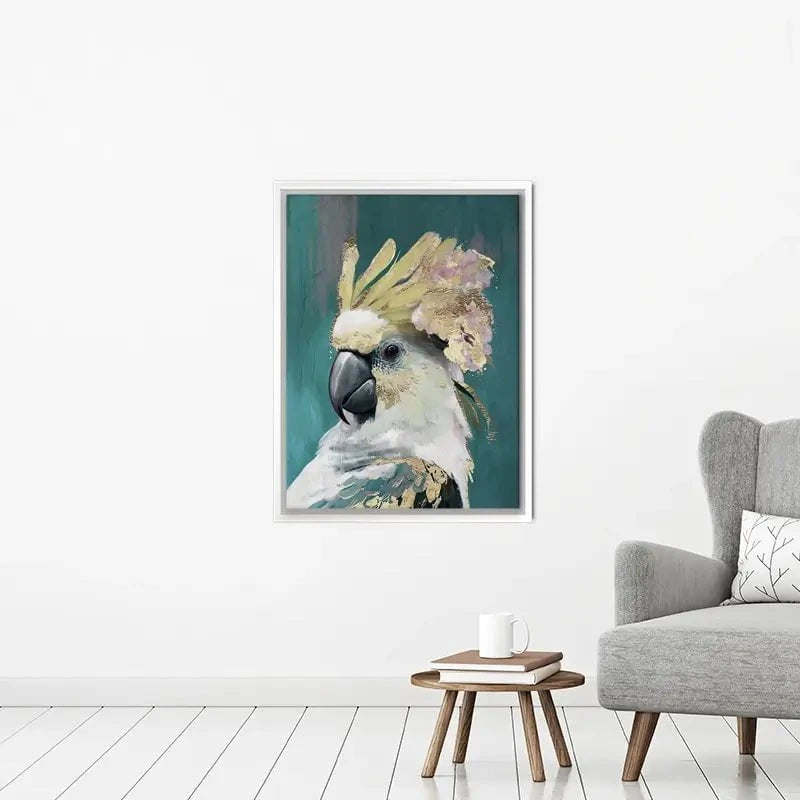 Golden Parrot Canvas Print Golden Parrot Canvas Print wall art product Svetlana Aleynikova