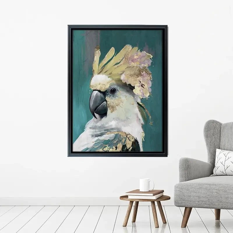 Golden Parrot Canvas Print Golden Parrot Canvas Print wall art product Svetlana Aleynikova