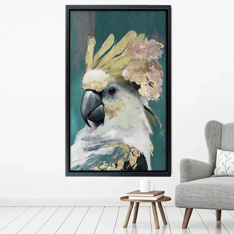 Golden Parrot Canvas Print Golden Parrot Canvas Print wall art product Svetlana Aleynikova