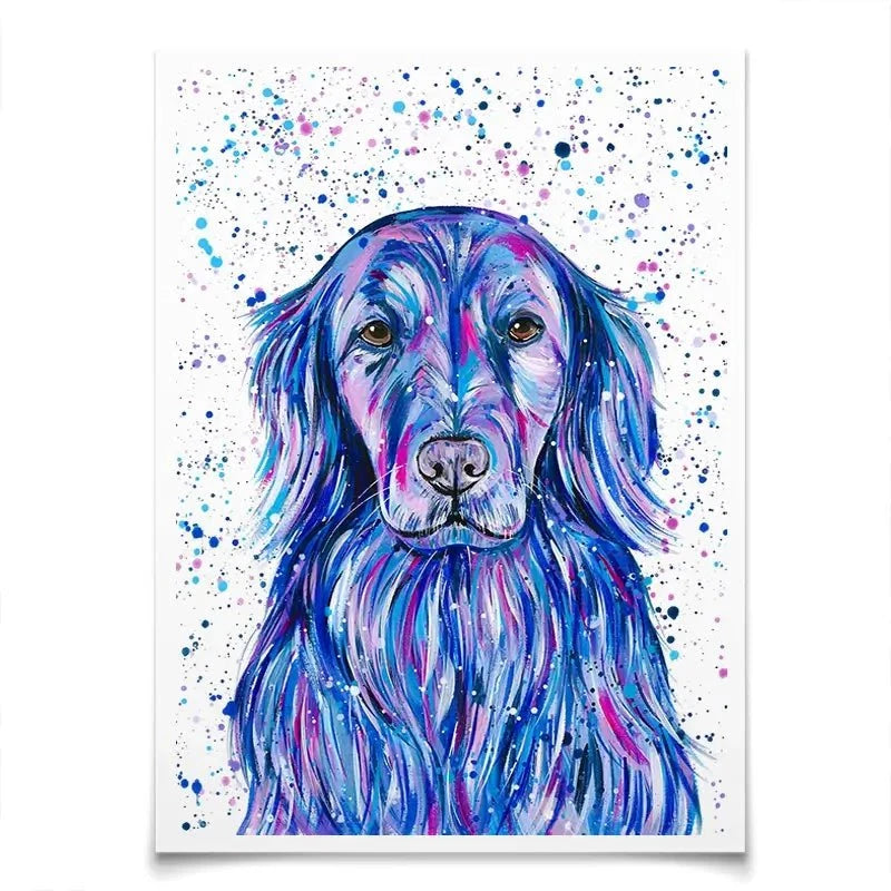 Golden Retriever Art Print Golden Retriever Art Print wall art product Emma LC Art