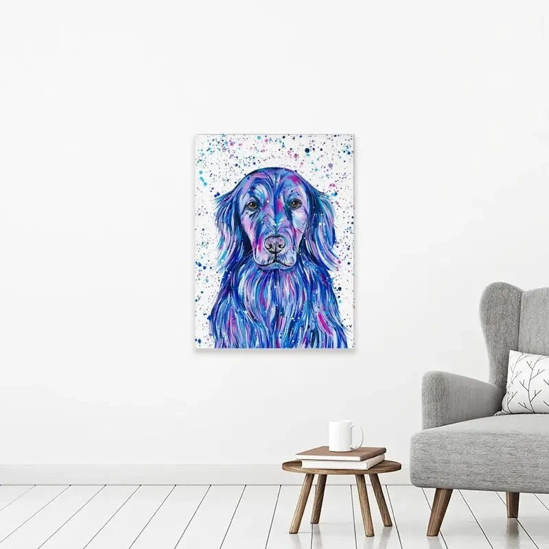 Golden Retriever Canvas Print Golden Retriever Canvas Print wall art product Emma LC Art