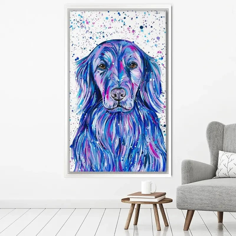 Golden Retriever Canvas Print Golden Retriever Canvas Print wall art product Emma LC Art
