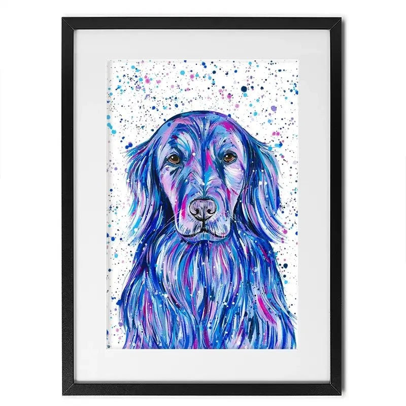 Golden Retriever Framed Art Print Golden Retriever Framed Art Print wall art product Emma LC Art