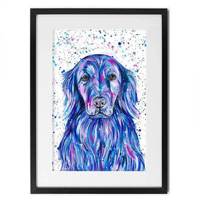 Golden Retriever Framed Art Print Golden Retriever Framed Art Print wall art product Emma LC Art