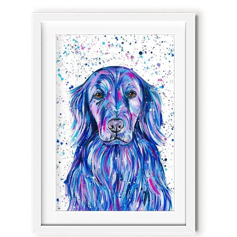 Golden Retriever Framed Art Print Golden Retriever Framed Art Print wall art product Emma LC Art