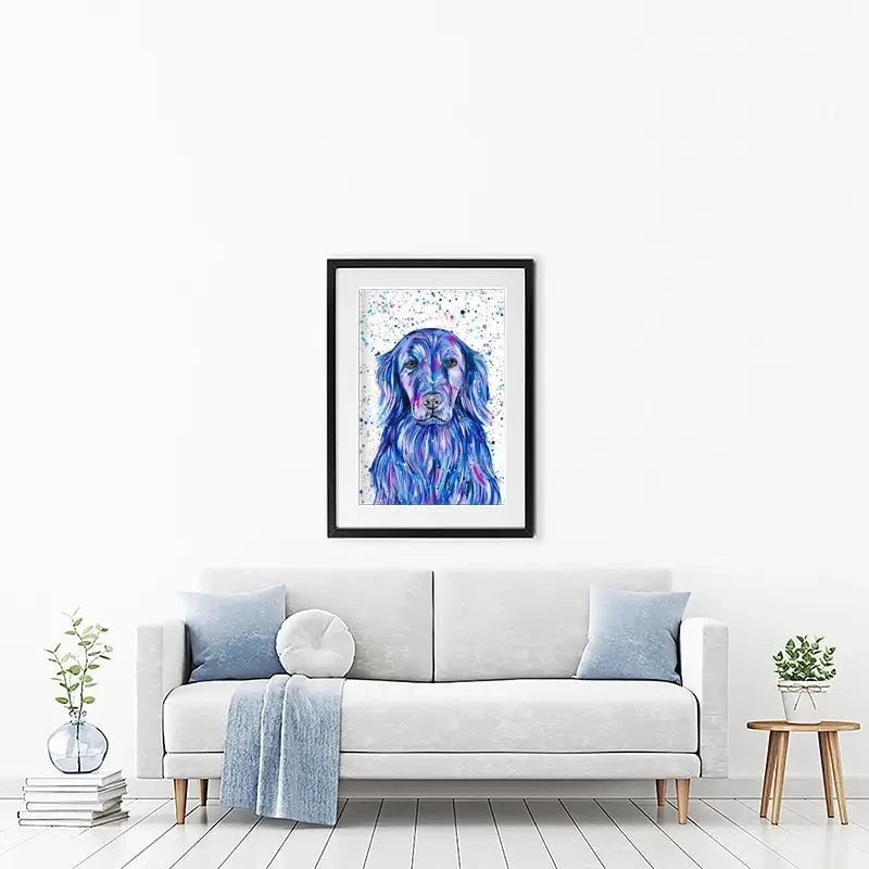 Golden Retriever Framed Art Print Golden Retriever Framed Art Print wall art product Emma LC Art