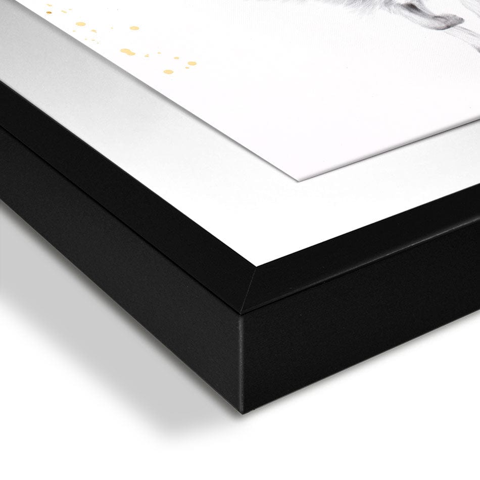 Golden Run Framed Art Print wall art product Ashvin Harrison