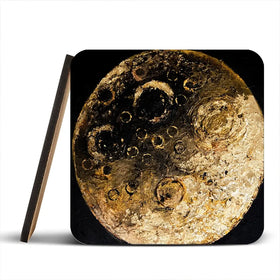 Golden Silence Coaster Set Golden Silence Coaster Set wall art product Osnat Tzadok