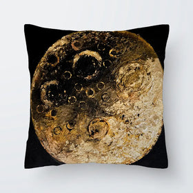 Golden Silence Cushion Golden Silence Cushion wall art product Osnat Tzadok