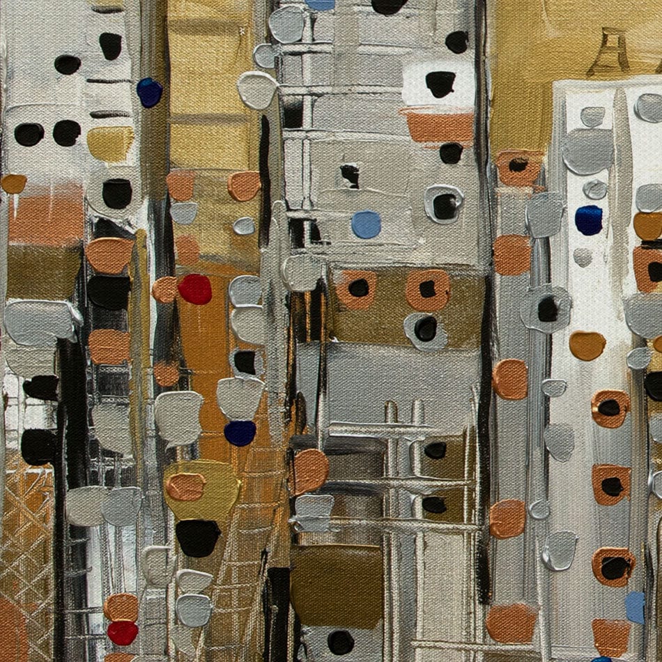 Golden Sky Canvas Print wall art product Ekaterina Ermilkina / Independent