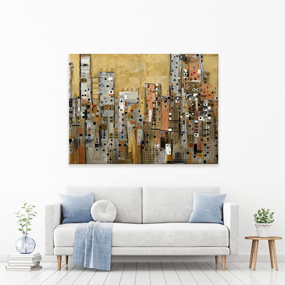 Golden Sky Canvas Print wall art product Ekaterina Ermilkina / Independent