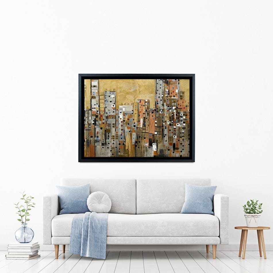 Golden Sky Canvas Print wall art product Ekaterina Ermilkina / Independent