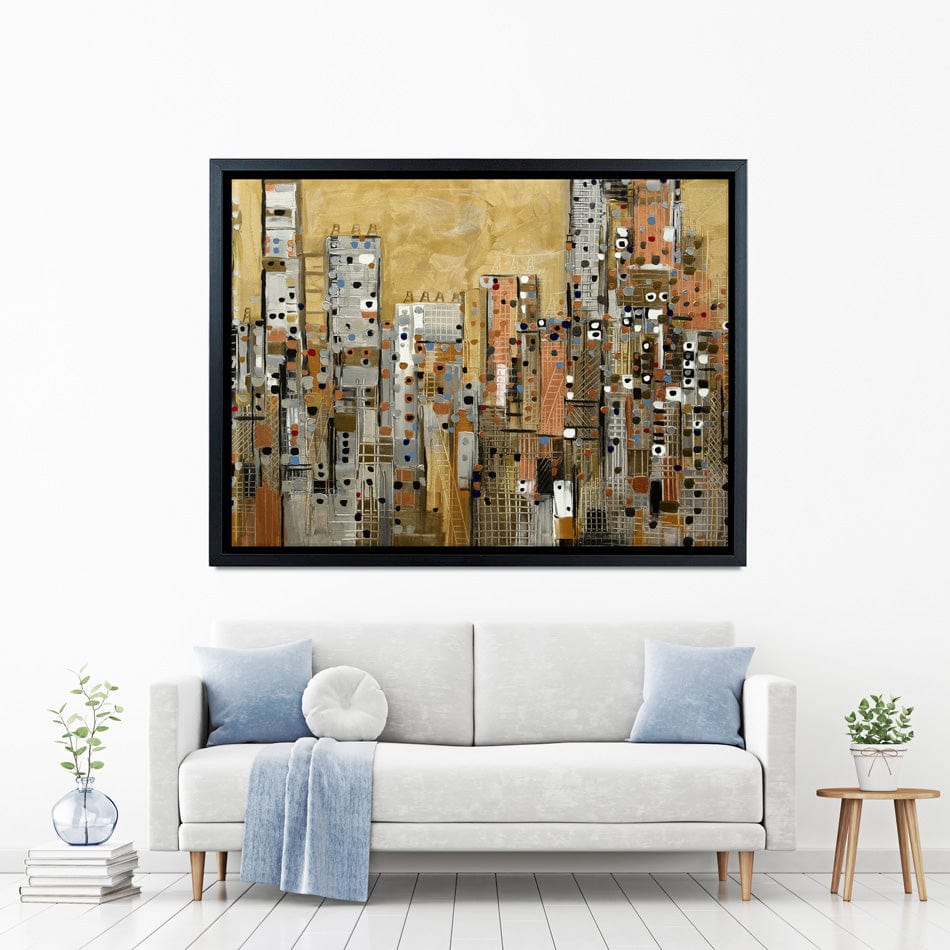 Golden Sky Canvas Print wall art product Ekaterina Ermilkina / Independent