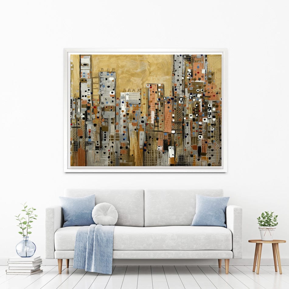 Golden Sky Canvas Print wall art product Ekaterina Ermilkina / Independent