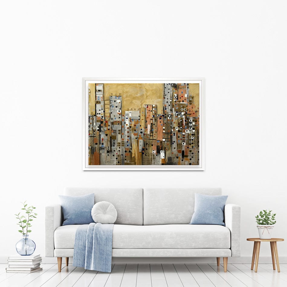 Golden Sky Canvas Print wall art product Ekaterina Ermilkina / Independent