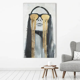 Golden Tears Canvas Print Golden Tears Canvas Print wall art product Svetlana Aleynikova