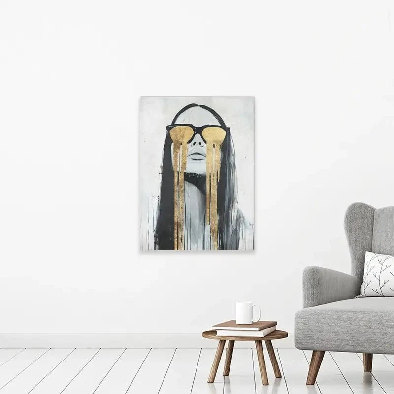 Golden Tears Canvas Print Golden Tears Canvas Print wall art product Svetlana Aleynikova