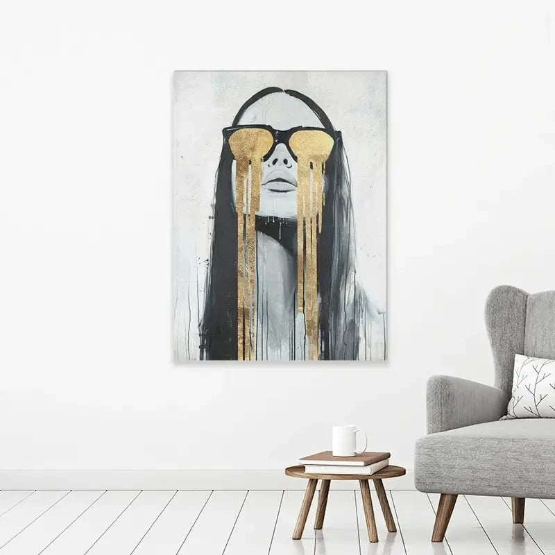 Golden Tears Canvas Print Golden Tears Canvas Print wall art product Svetlana Aleynikova