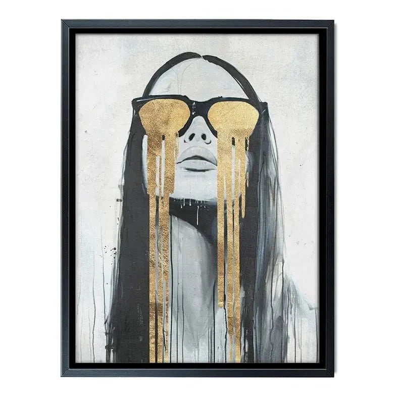 Golden Tears Canvas Print Golden Tears Canvas Print wall art product Svetlana Aleynikova