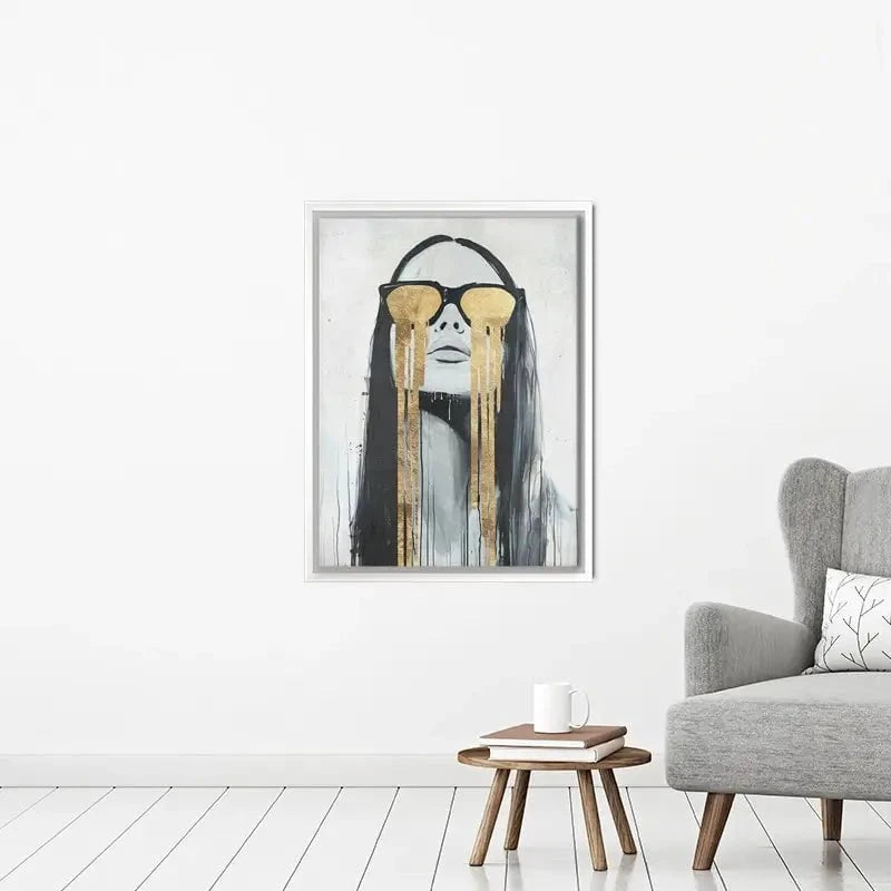 Golden Tears Canvas Print Golden Tears Canvas Print wall art product Svetlana Aleynikova