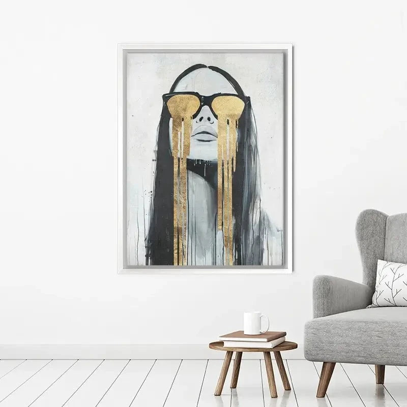 Golden Tears Canvas Print Golden Tears Canvas Print wall art product Svetlana Aleynikova