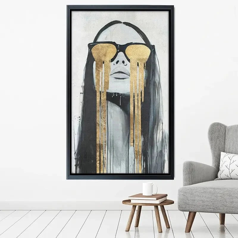 Golden Tears Canvas Print Golden Tears Canvas Print wall art product Svetlana Aleynikova