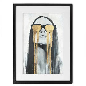 Golden Tears Framed Art Print Golden Tears Framed Art Print wall art product Svetlana Aleynikova