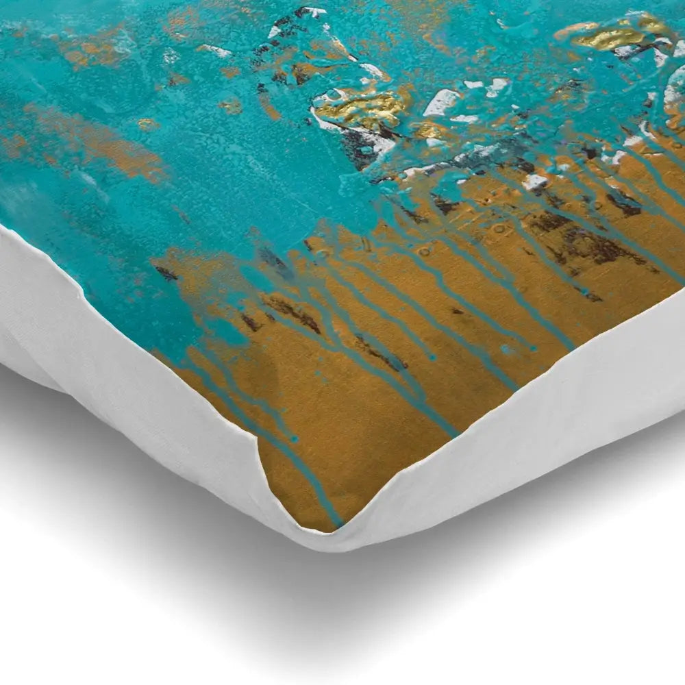 Golden Threads Cushion Golden Threads Cushion wall art product Laure Bury