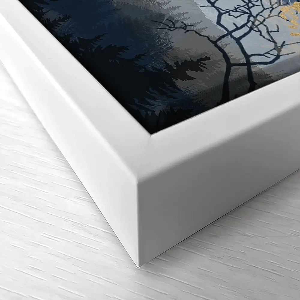 Golden Trees Canvas Print Golden Trees Canvas Print wall art product FLOWER 3D / Shutterstock