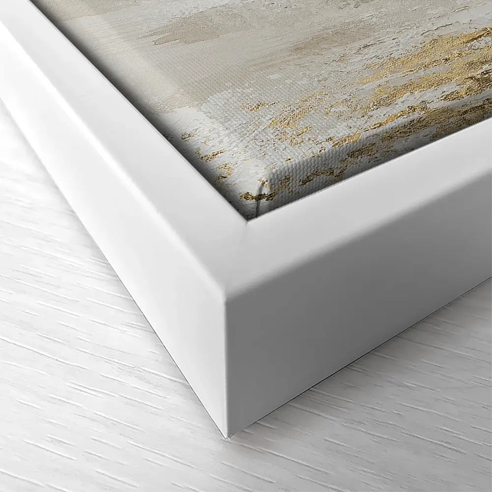 Golden Vows Square Canvas Print Golden Vows Square Canvas Print wall art product Isabella Karolewicz