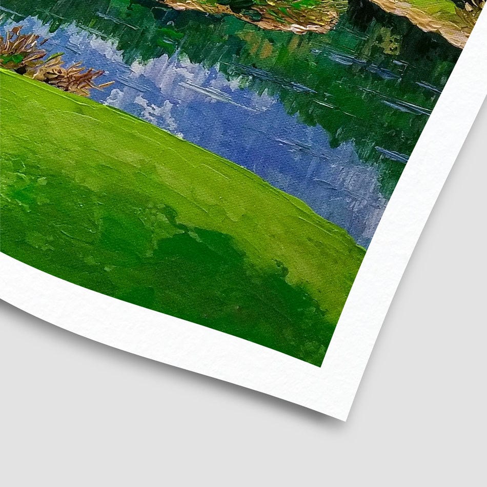 Golf Art Print wall art product Olga Tkachyk