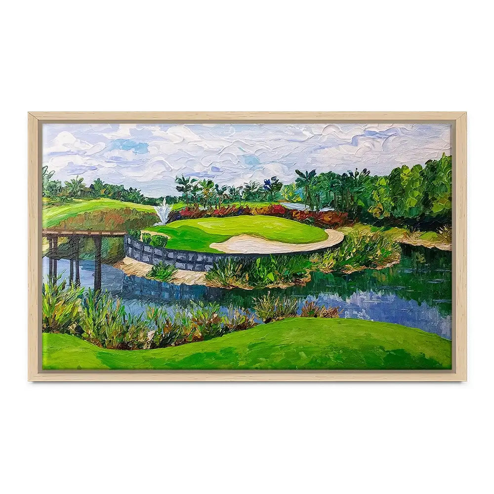Golf Canvas Print Golf Canvas Print wall art product Olga Tkachyk