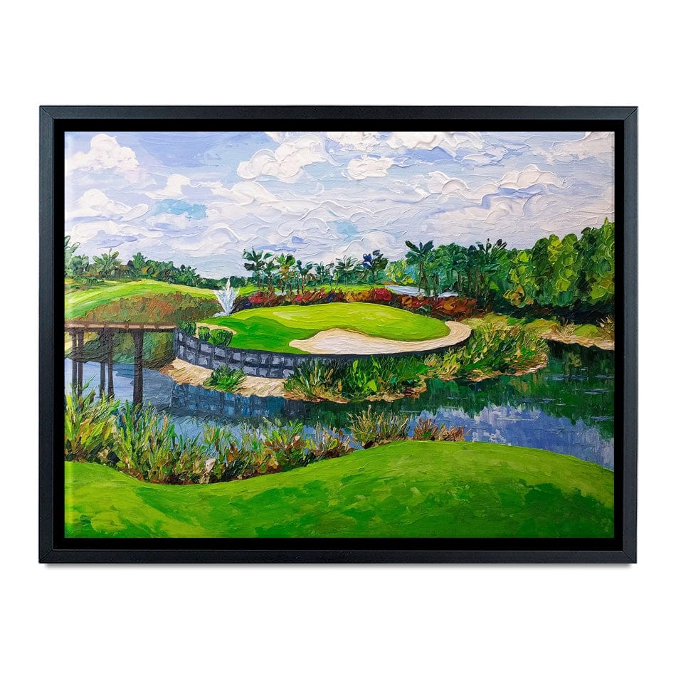 Golf Canvas Print wall art product Olga Tkachyk