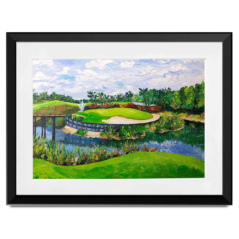 Golf Framed Art Print Golf Framed Art Print wall art product Olga Tkachyk