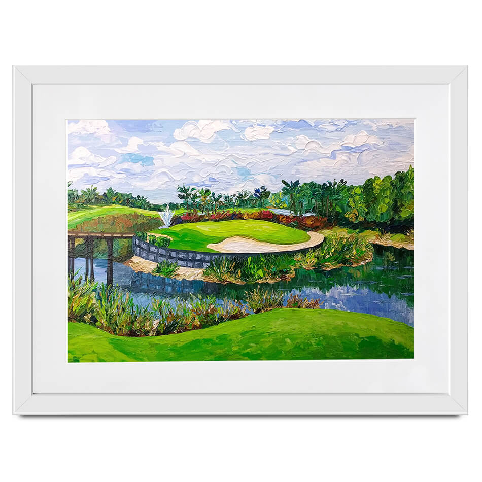 Golf Framed Art Print Golf Framed Art Print wall art product Olga Tkachyk