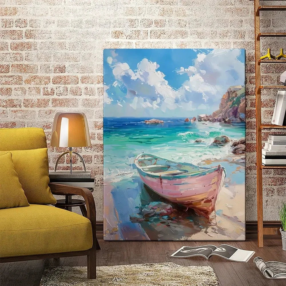 Gone Ashore Canvas Print Gone Ashore Canvas Print wall art product David Alexander Elder