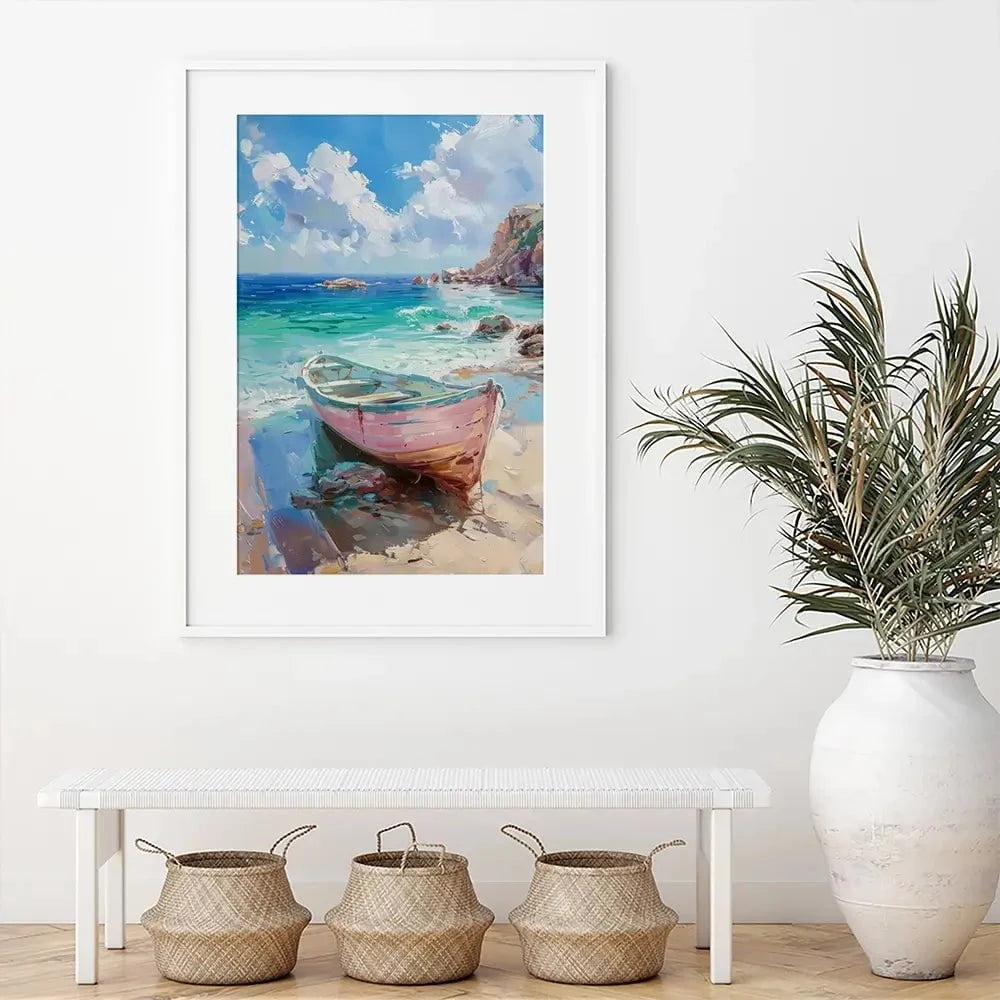 Gone Ashore Framed Art Print Gone Ashore Framed Art Print wall art product David Alexander Elder