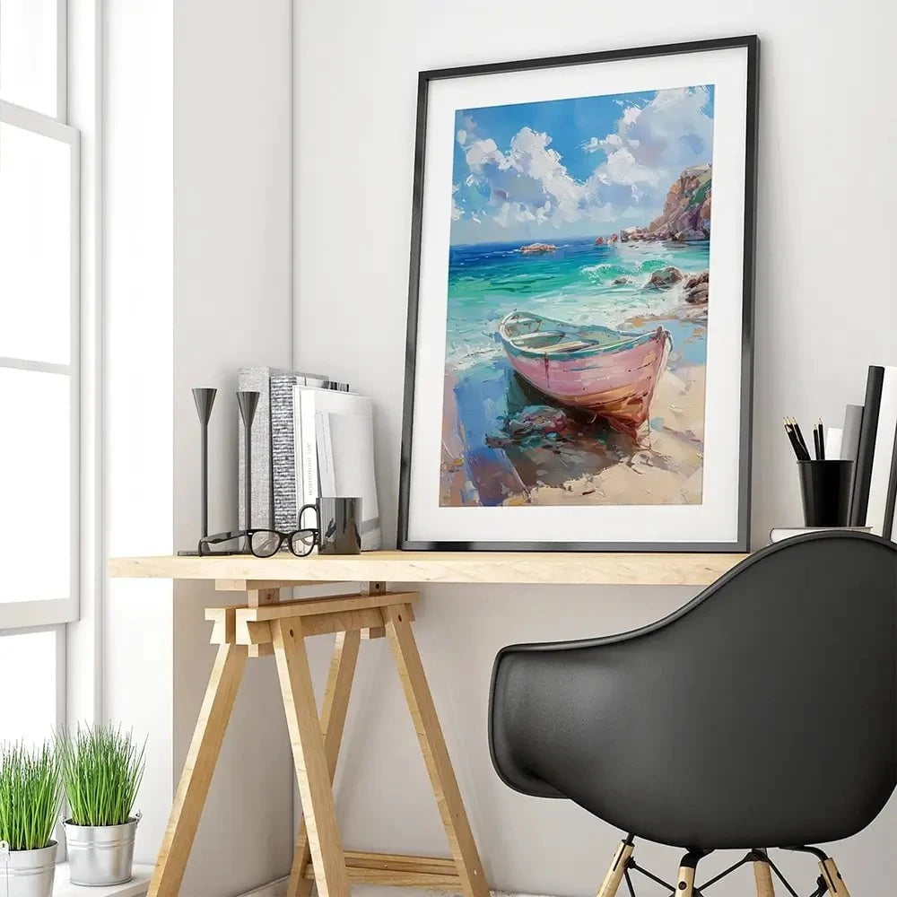 Gone Ashore Framed Art Print Gone Ashore Framed Art Print wall art product David Alexander Elder