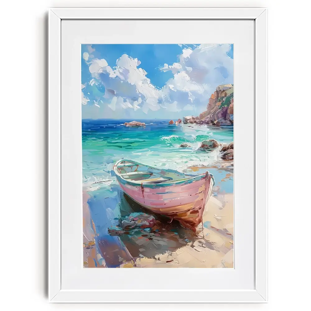 Gone Ashore Framed Art Print Gone Ashore Framed Art Print wall art product David Alexander Elder