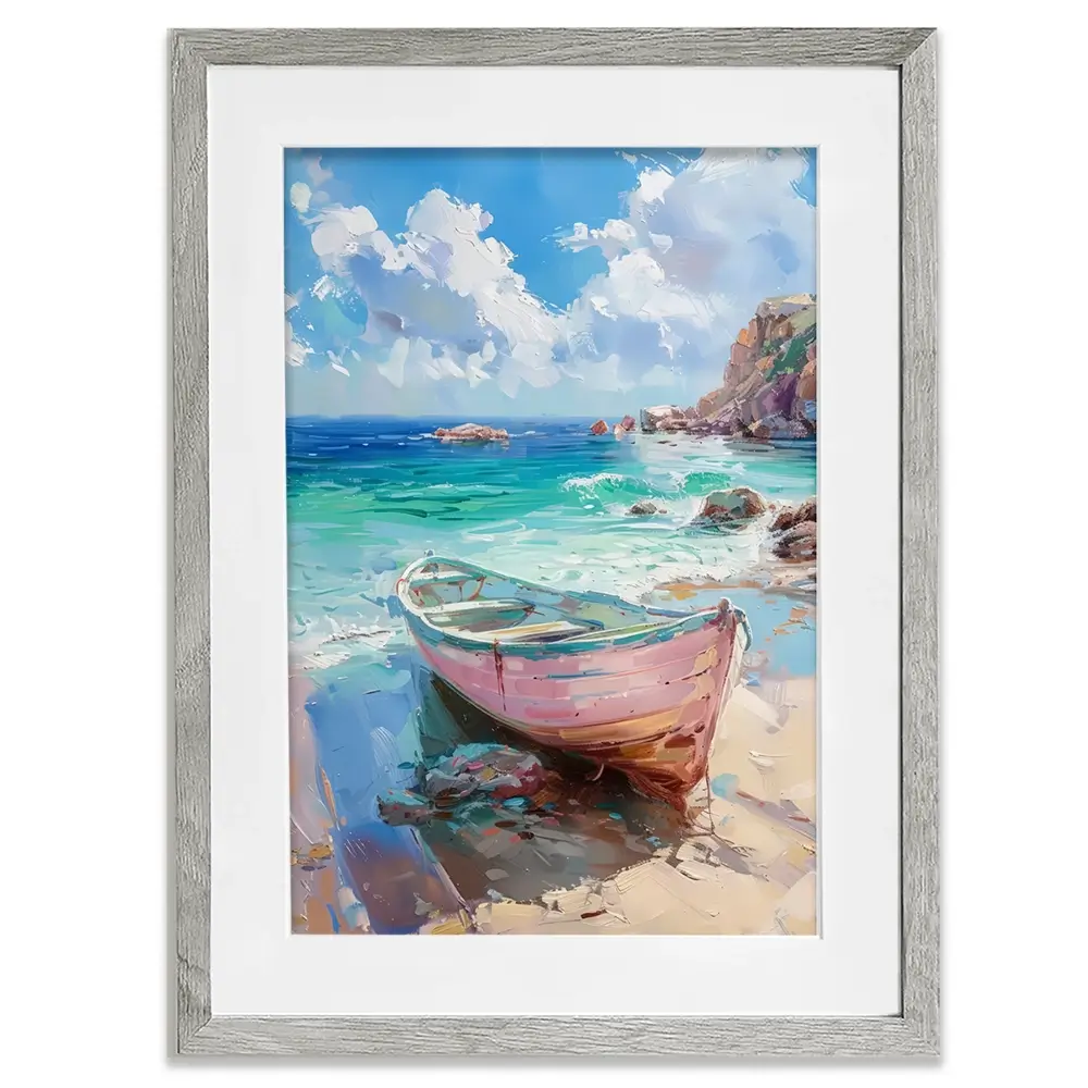Gone Ashore Framed Art Print Gone Ashore Framed Art Print wall art product David Alexander Elder