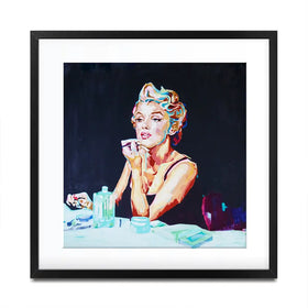 Goodbye Norma Jean Square Framed Art Print Goodbye Norma Jean Square Framed Art Print wall art product Juliet Stockton