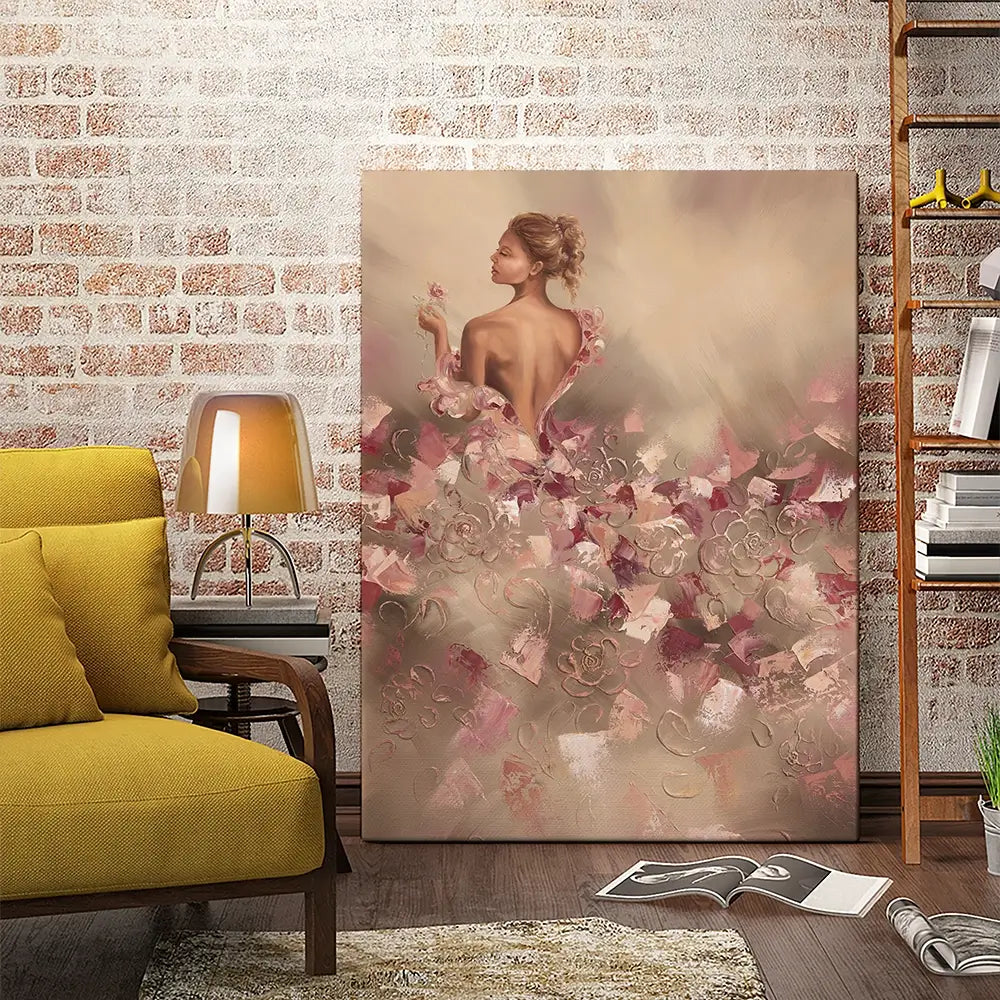 Gracious Canvas Print Gracious Canvas Print wall art product Isabella Karolewicz