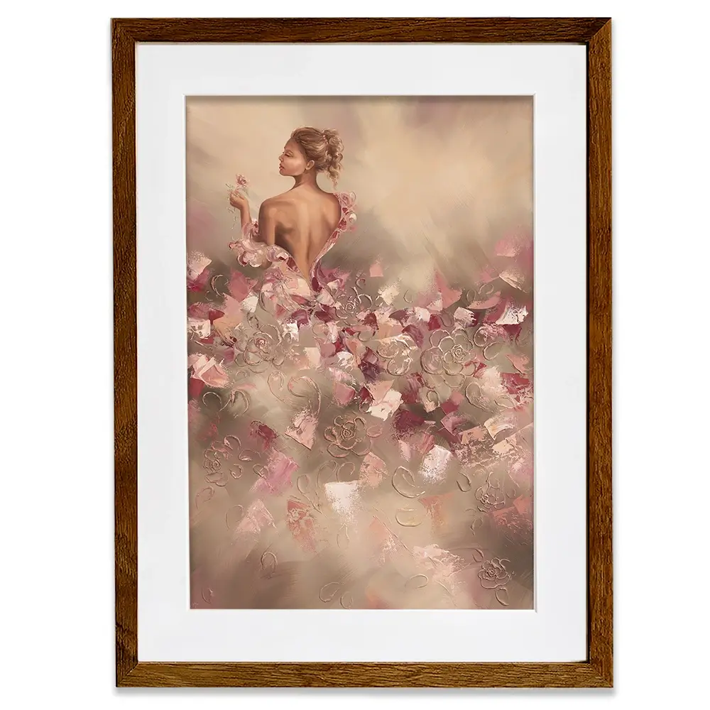 Gracious Framed Art Print Gracious Framed Art Print wall art product Isabella Karolewicz