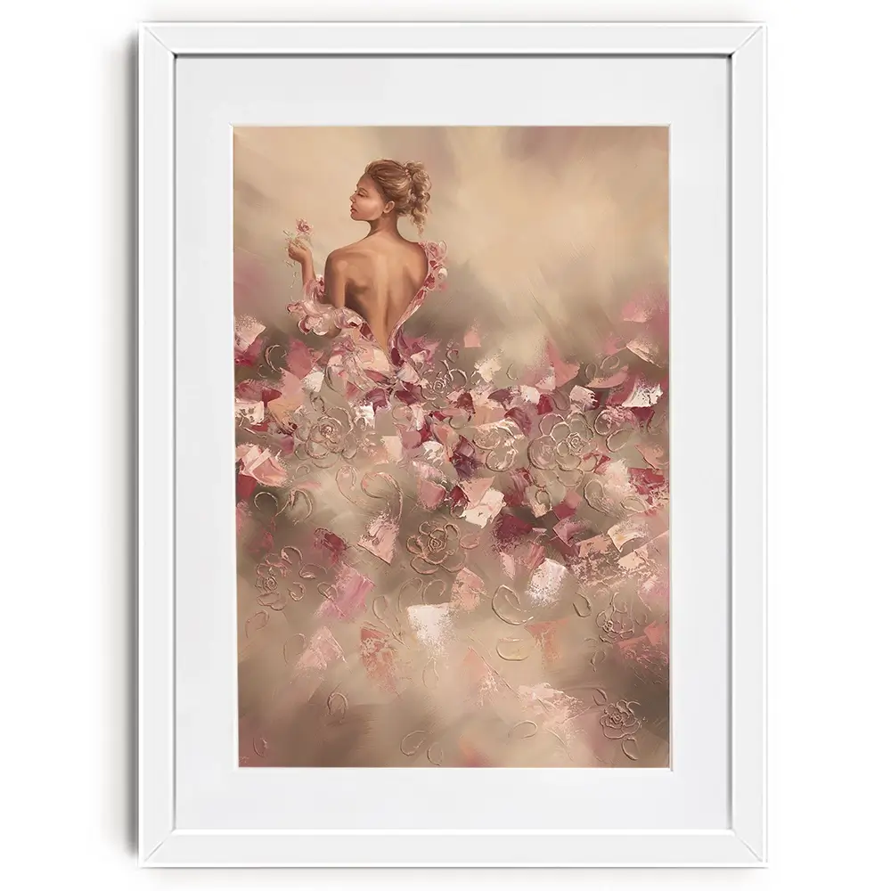 Gracious Framed Art Print Gracious Framed Art Print wall art product Isabella Karolewicz