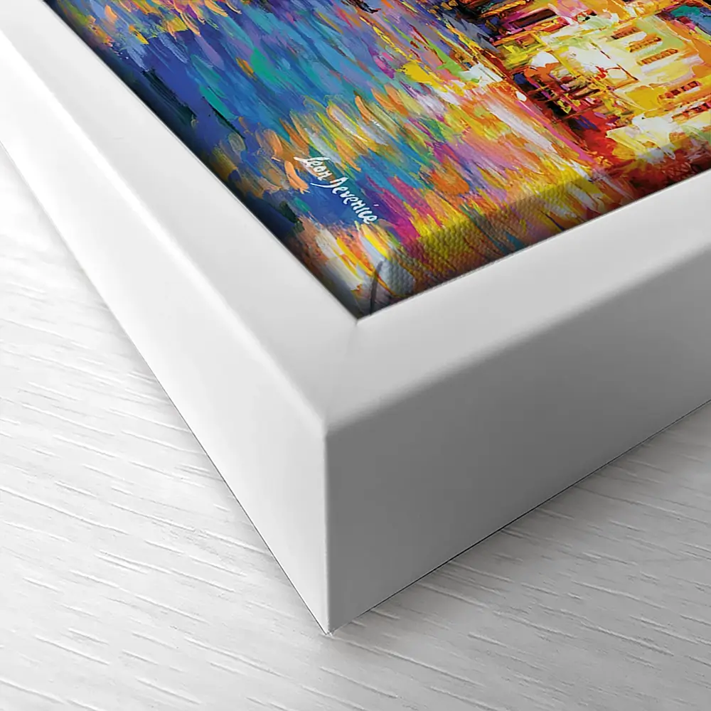 Grand Canal Italy Canvas Print Grand Canal Italy Canvas Print wall art product Leon Devenice