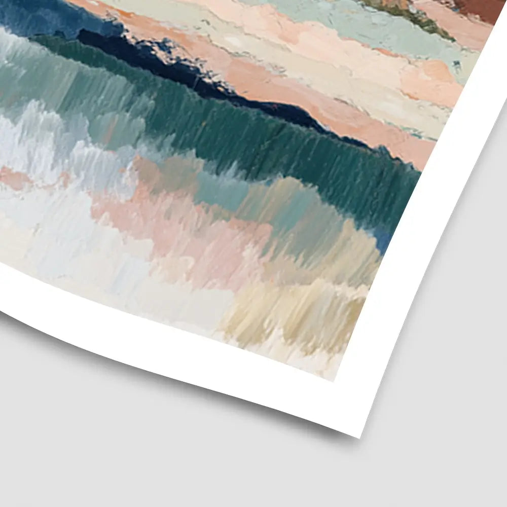 Grand Canyon Overlook Art Print Grand Canyon Overlook Art Print wall art product Chromatic Storm Studio