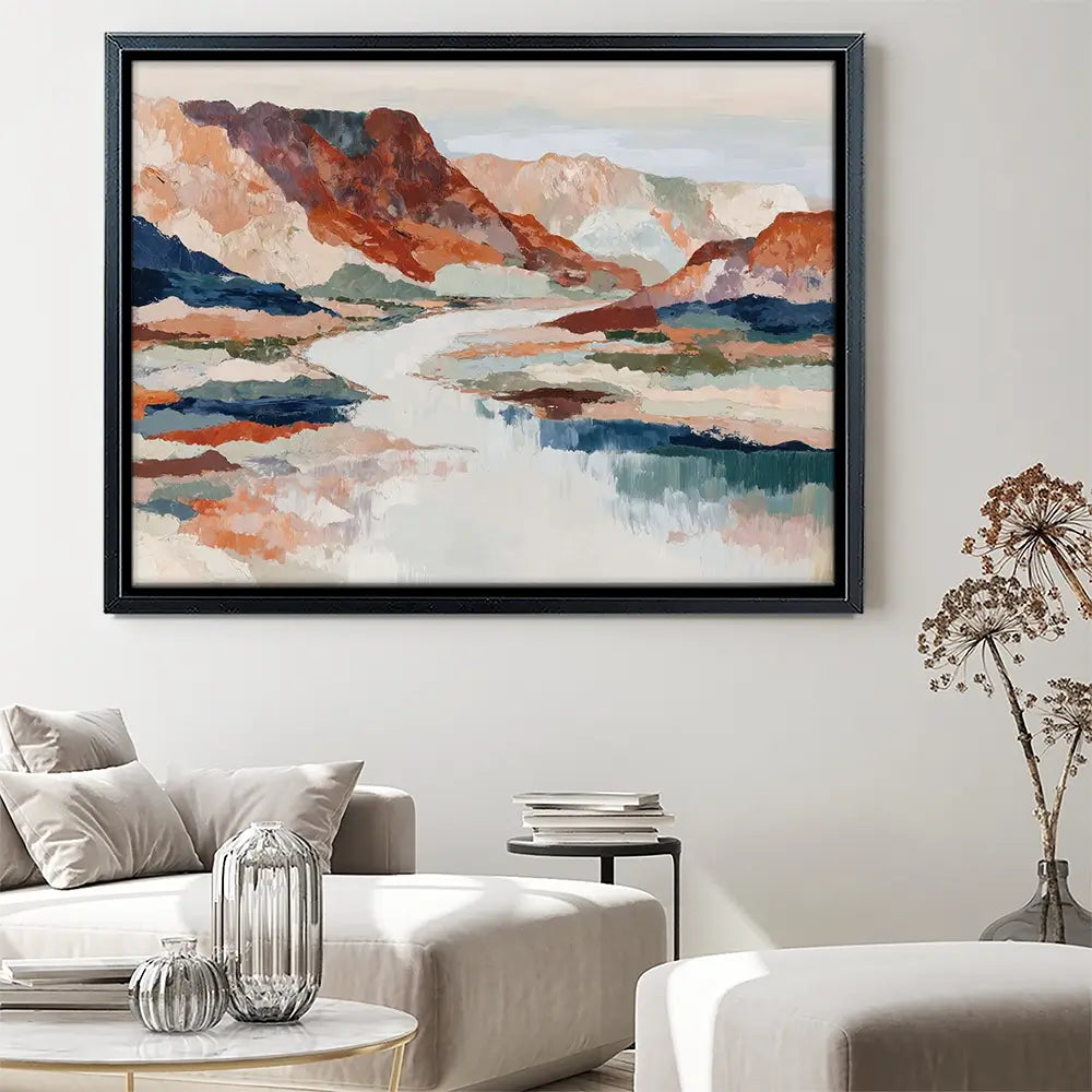 Grand Canyon Overlook Canvas Print Grand Canyon Overlook Canvas Print wall art product Chromatic Storm Studio